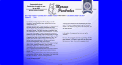 Desktop Screenshot of marnacpembrokes.com